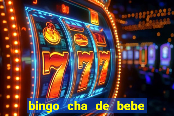 bingo cha de bebe cartelas para imprimir